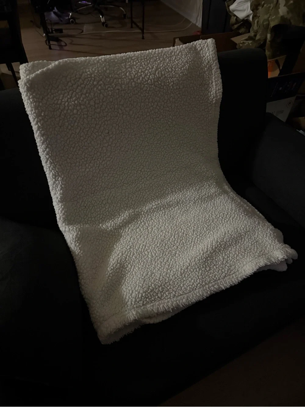 White Throw Blanket